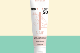 Näif Mineral Sun Cream SPF50 No Perfume Baby & Kids 100ml – Bild 4
