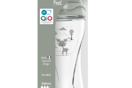 Nuvita Materno Flasche 330ml Anti-Kolik grün 3M+ – Bild 3