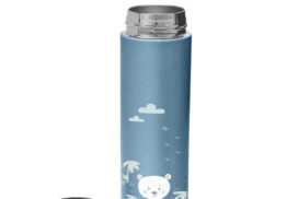 Nuvita Thermosflasche 500ml mit Temperaturanzeige blau – Bild 3